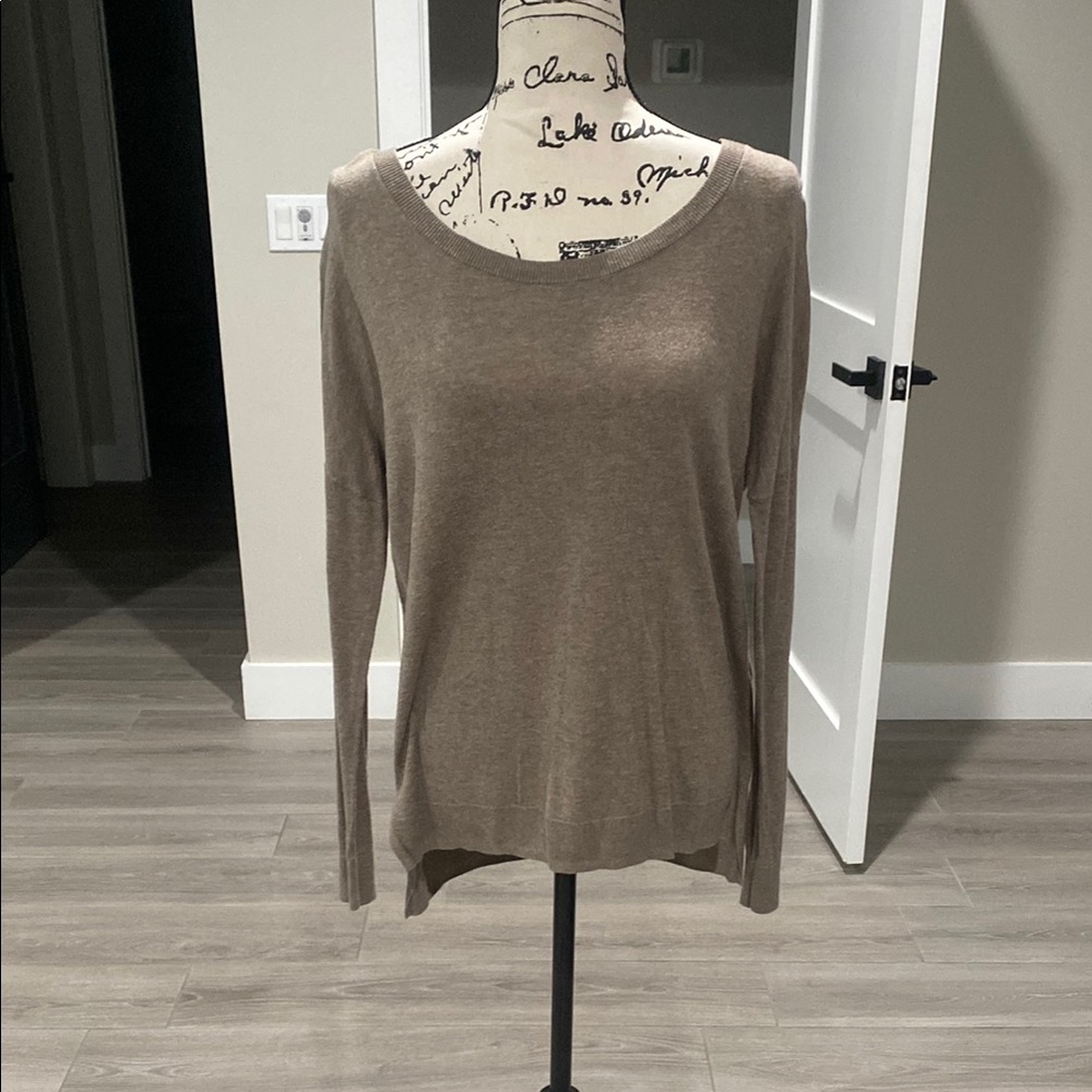 GAP Brown Long Sleeve Sweater